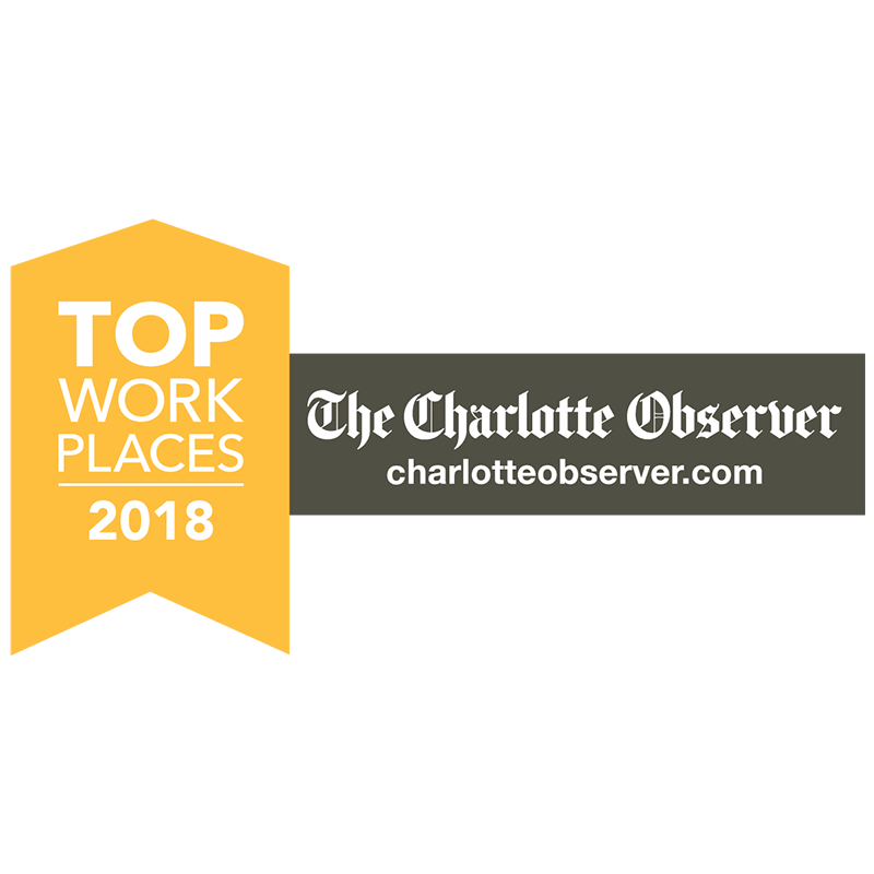 InVue Named a 2018 Top Workplace in Charlotte, NC